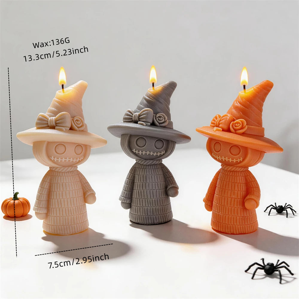Halloween Witch Silicone Candle Mold