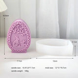 Easter Rabbit Silicone Candle Molds