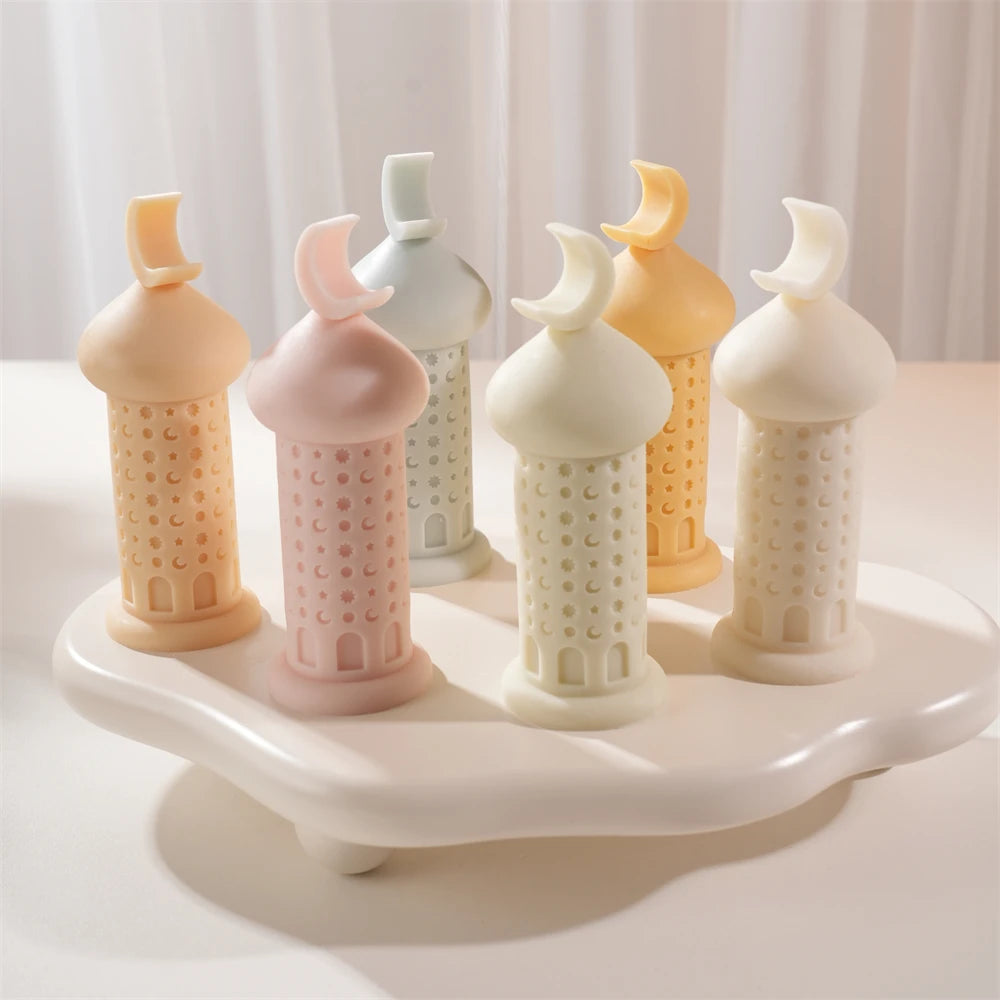 Star Moon Silicone Candle Mold