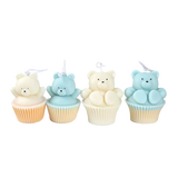 Cupcake Bear Silicone Candle Mold