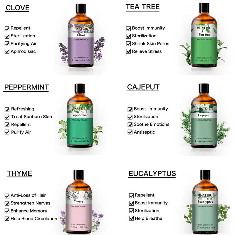 100ml Essential Oils for Candle Making DIY