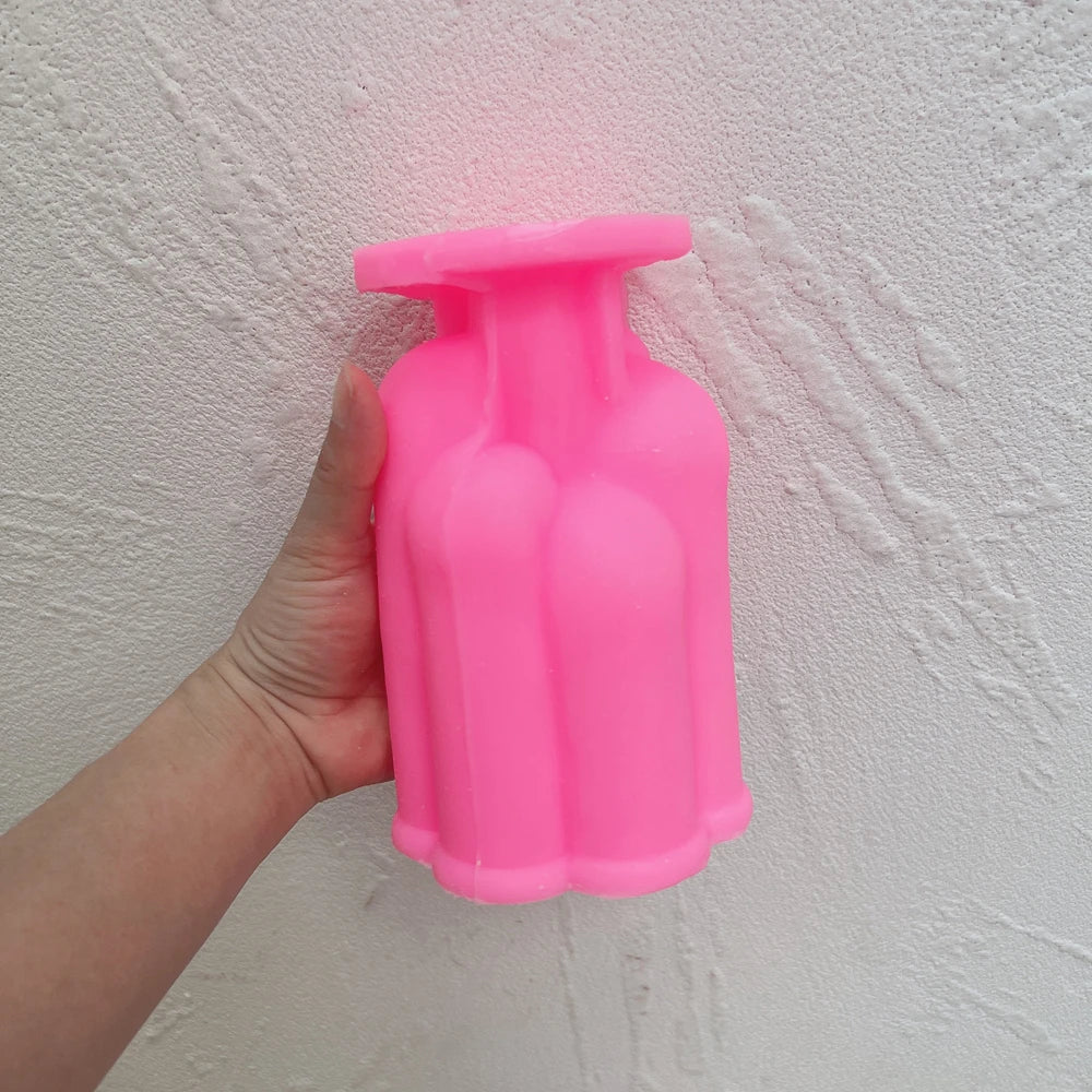 Geometric Irregular Pillar Cylinder Candle Mold