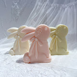 Cute Rabbit Silicone Candle Mold