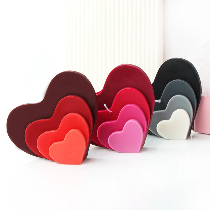 Stack Love Candle Mold Silicone