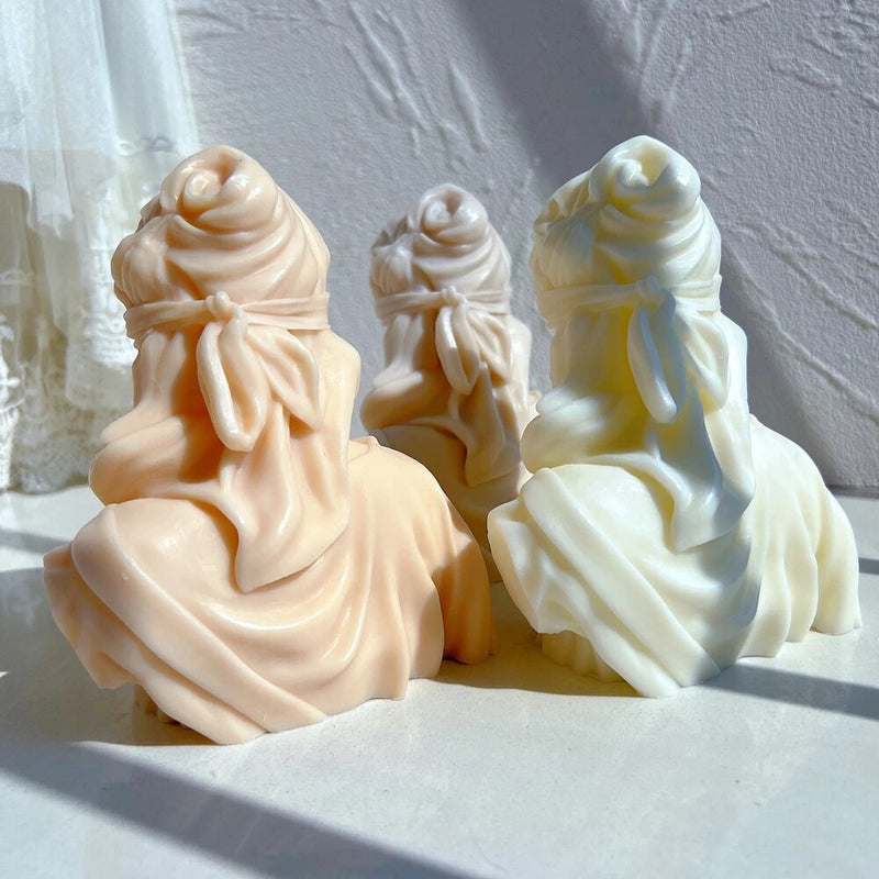 Lady Justice Candle Mold