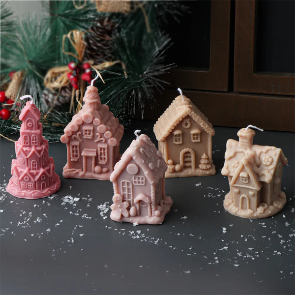 Candy House Silicone Candle Mold