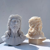 Unique Bust Sculpture Jesus Statue Silicone Mold