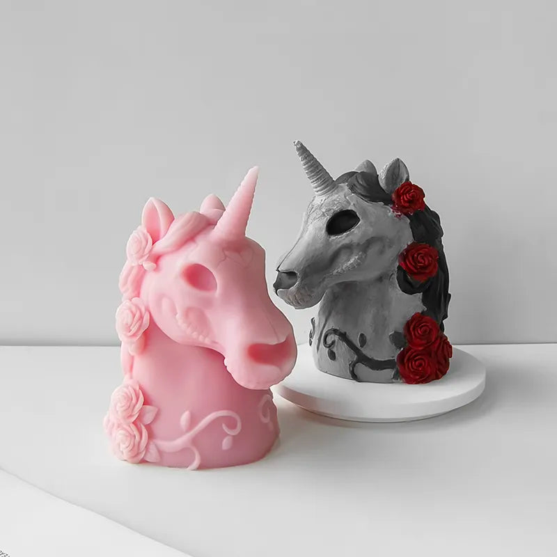 Unicorn Silicone Candle Mold