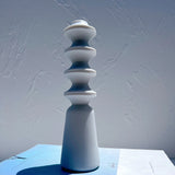 Cylindrical Geometric Pillar Candle Silicone Mold