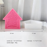 House Shape Silicone Candle Mold