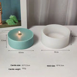 3.5inch Round Column Candle Mould