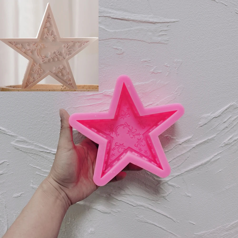 Islamic Ramadan Decor Silicone Candle Mold