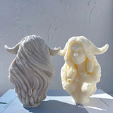 Goddess Bust Silicone Candle Molds