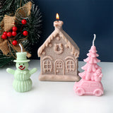 Holiday Hideaway Silicone Candle Molds