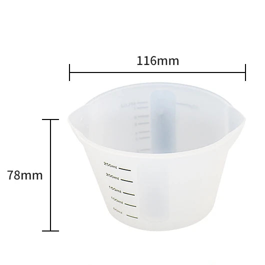 Silicone Measuring Cups - 250ml