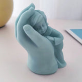 Baby in Mother's Hand Candle Mold