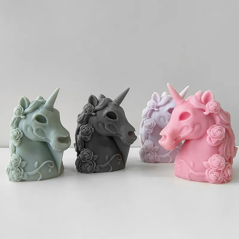 Unicorn Silicone Candle Mold