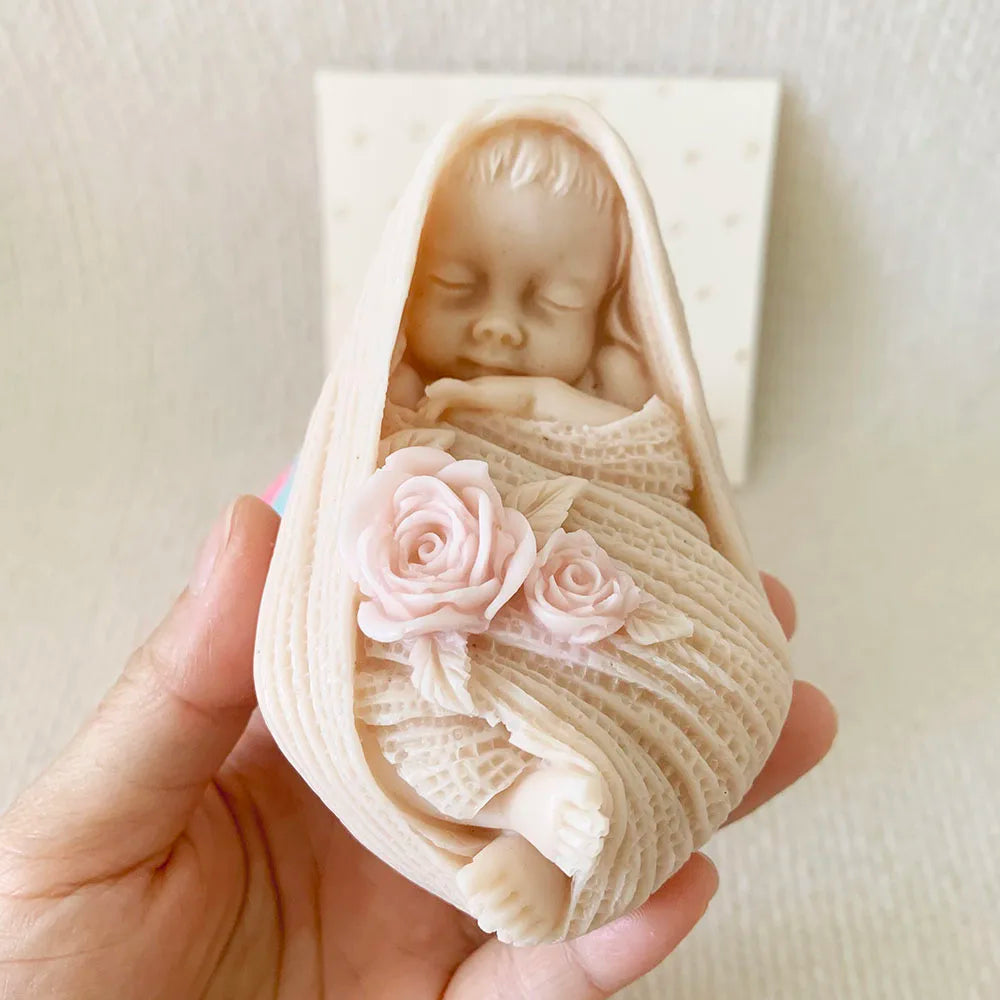 Rose Baby Silicone Mold