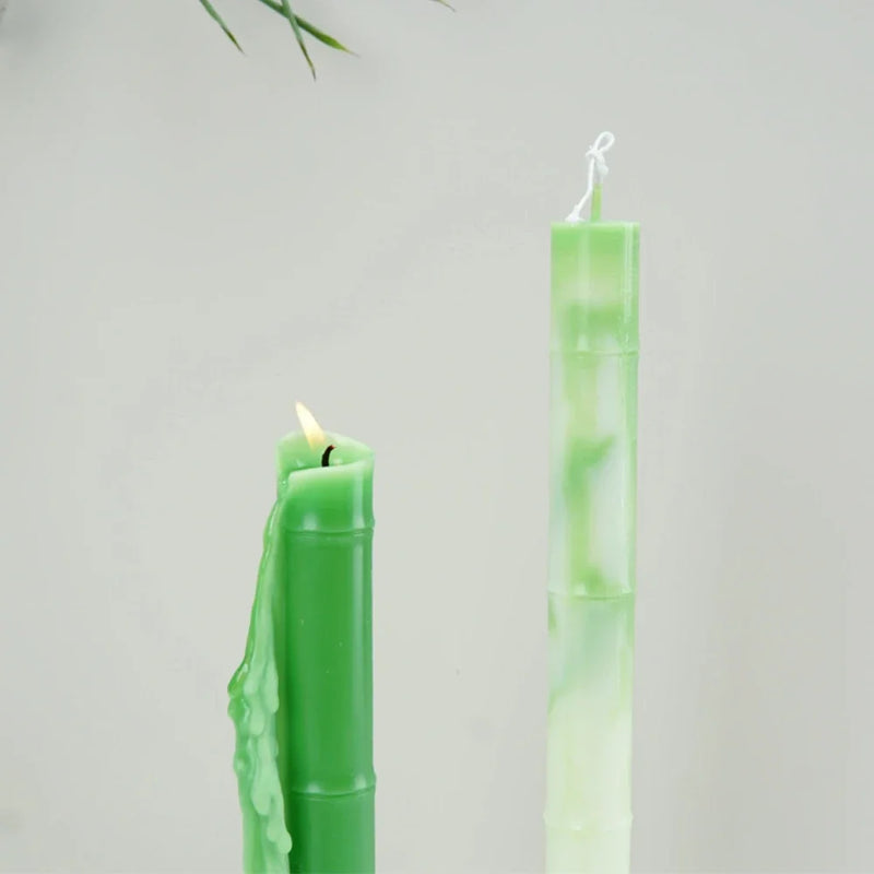 Bamboo Pillar Candle Mold