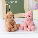 Cute Cats Candle Mold Silicone