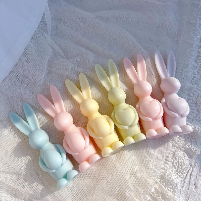 Lop Rabbit Candle Molds