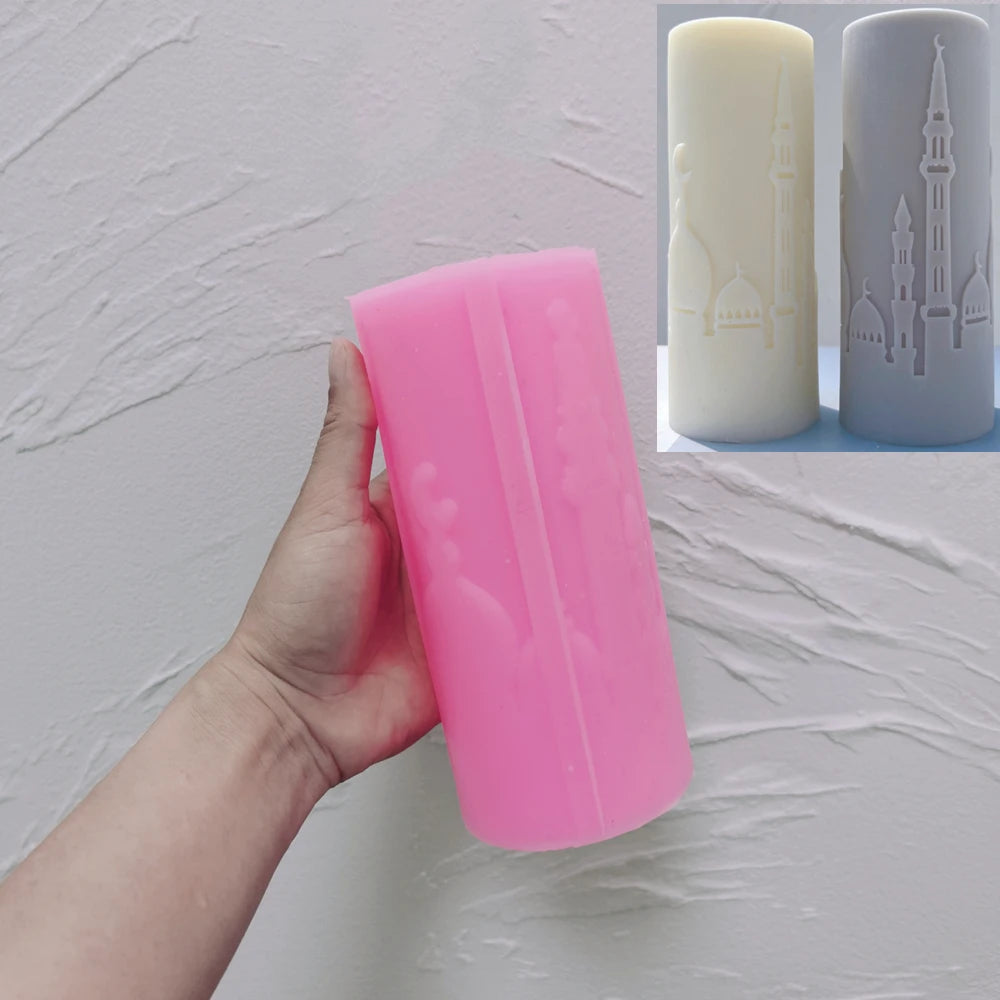 Islamic Ramadan Decor Silicone Candle Mold