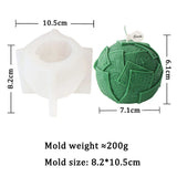 3D Coin Egg Breaking Candle Mold Silicone