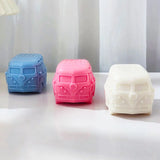 Retro Camper Van Silicone Candle Mold