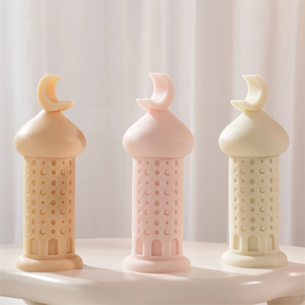 Star Moon Silicone Candle Mold