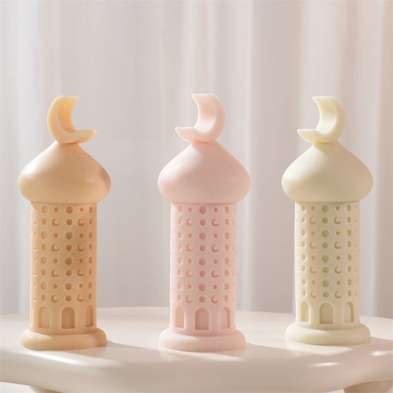 Star Moon Silicone Candle Mold