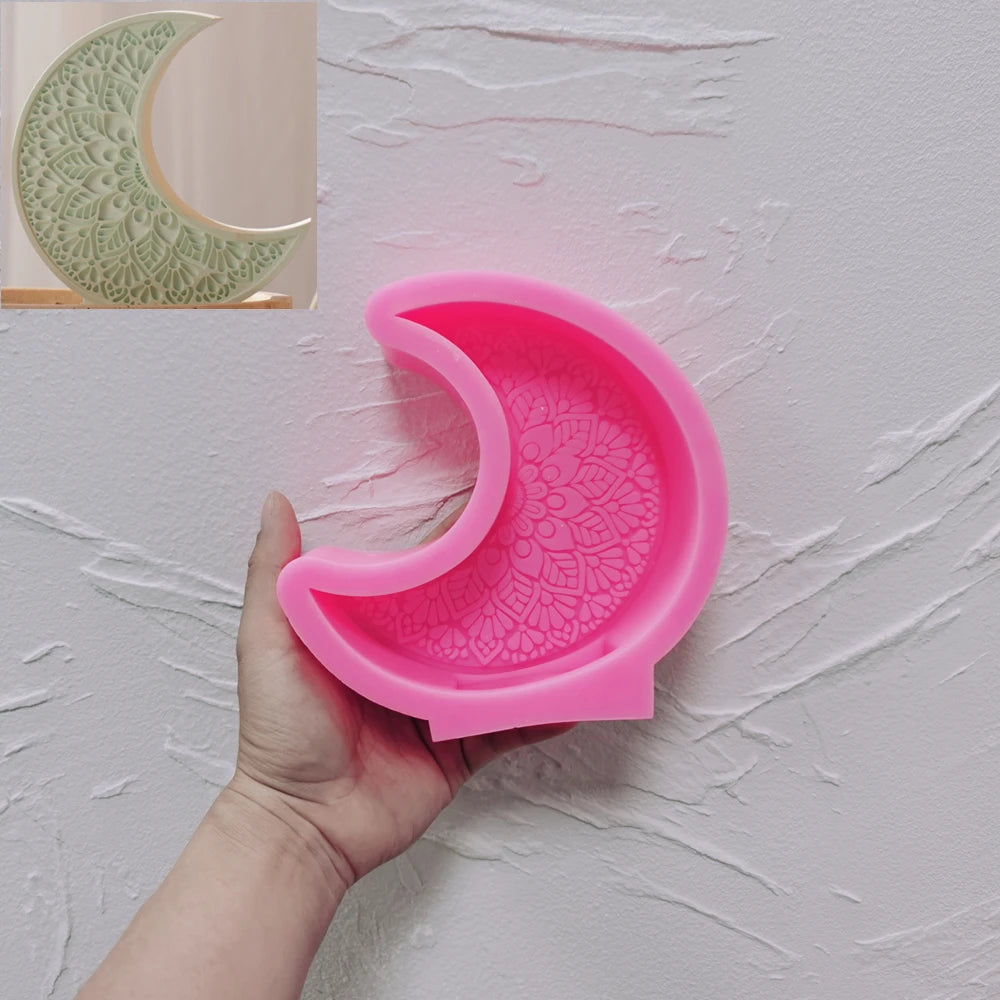 Islamic Ramadan Decor Silicone Candle Mold