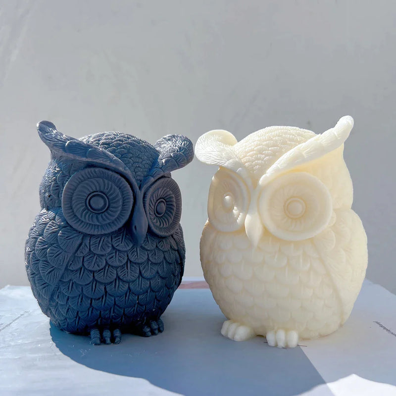 Owl Candle Silicone Mold - Create Adorable Owl Candles