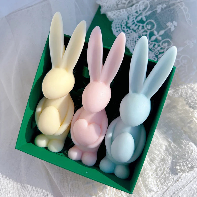 Lop Rabbit Candle Molds