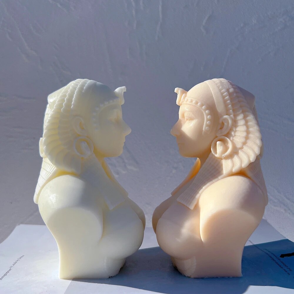 Queen of Egypt Cleopatra Candle Mold