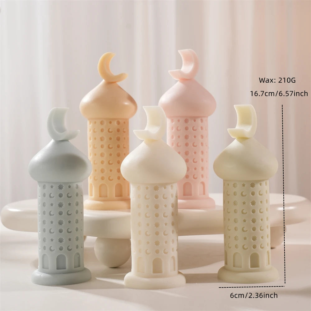 Star Moon Silicone Candle Mold