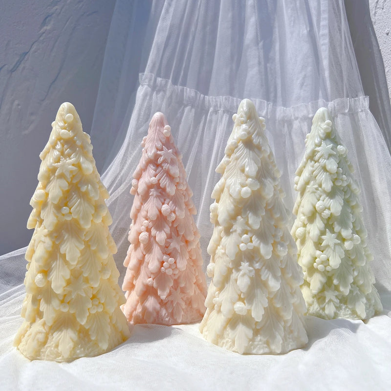 18CM Christmas Tree Silicone Candle Mold