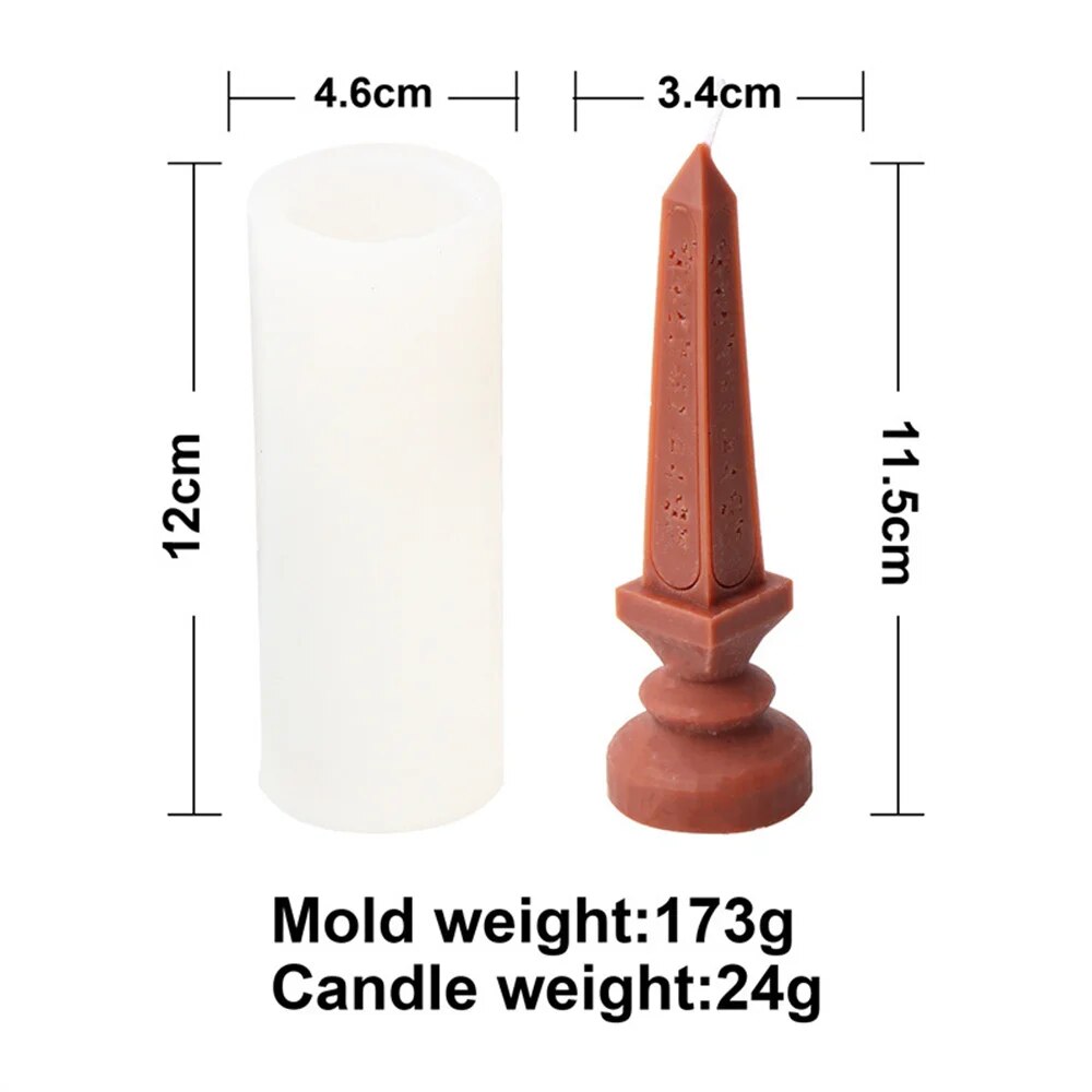 Ancient Greek Pharaoh Sacrificial Knight Candle Mold