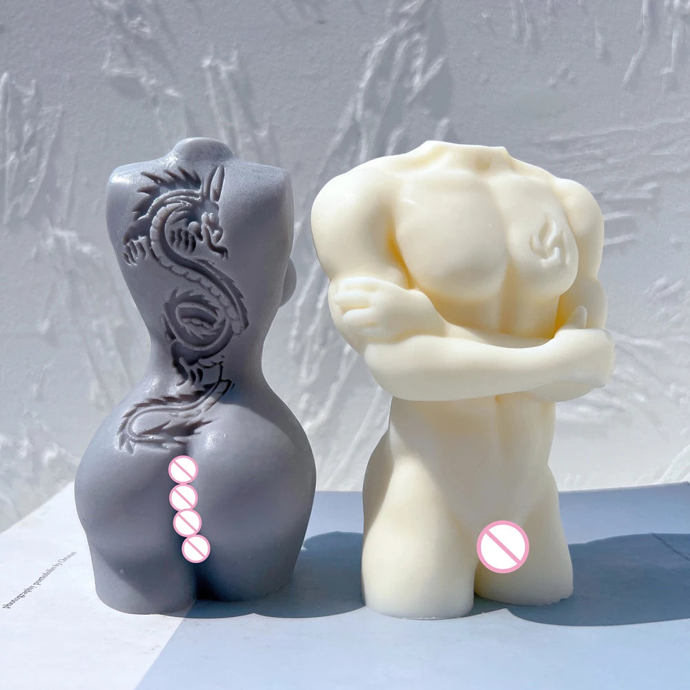Body candle mold discount