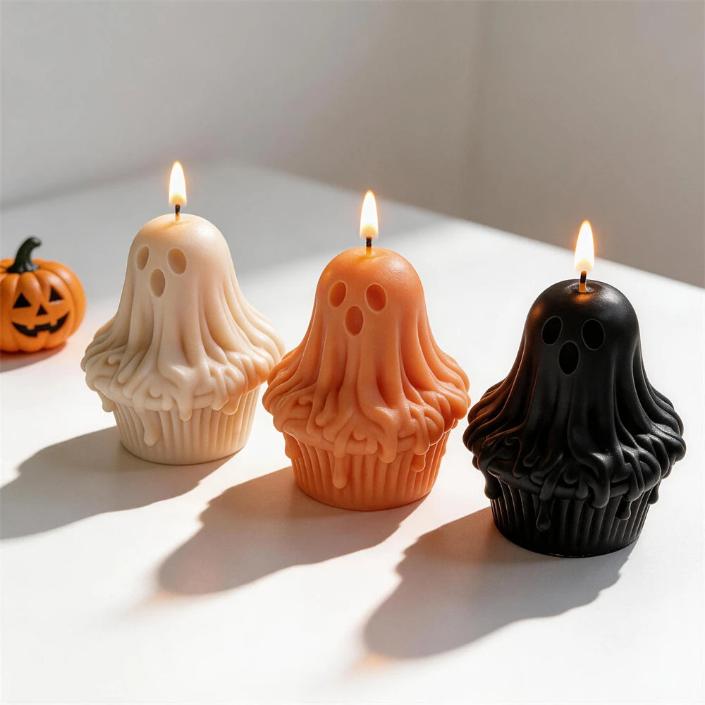 Ghost Figurine Candle Mold – Spooky DIY Halloween Fun