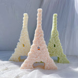 Rose Eiffel Tower Candle Mold