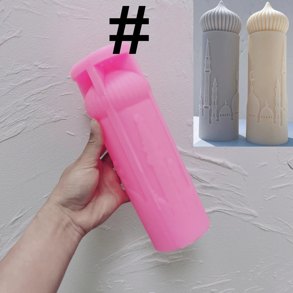 Islamic Ramadan Decor Silicone Candle Mold