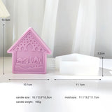 House Shape Silicone Candle Mold