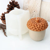 Acorn Nut Candle Silicone Mold