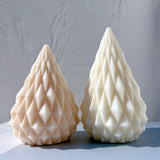 Diamond Cone Candle Mold