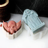 Strange Halloween Silicone Candle Mold