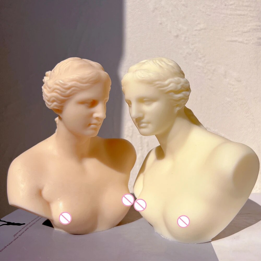 Venus de Milo Bust Candle Mold