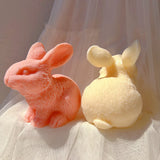 Cute Bunny Silicone Candle Mold