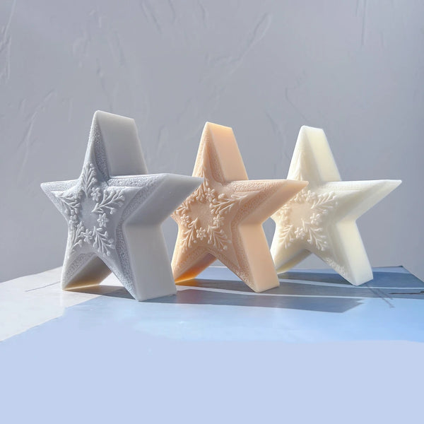 Star Silicone Candle Mold for Ramadan & Eid Decor