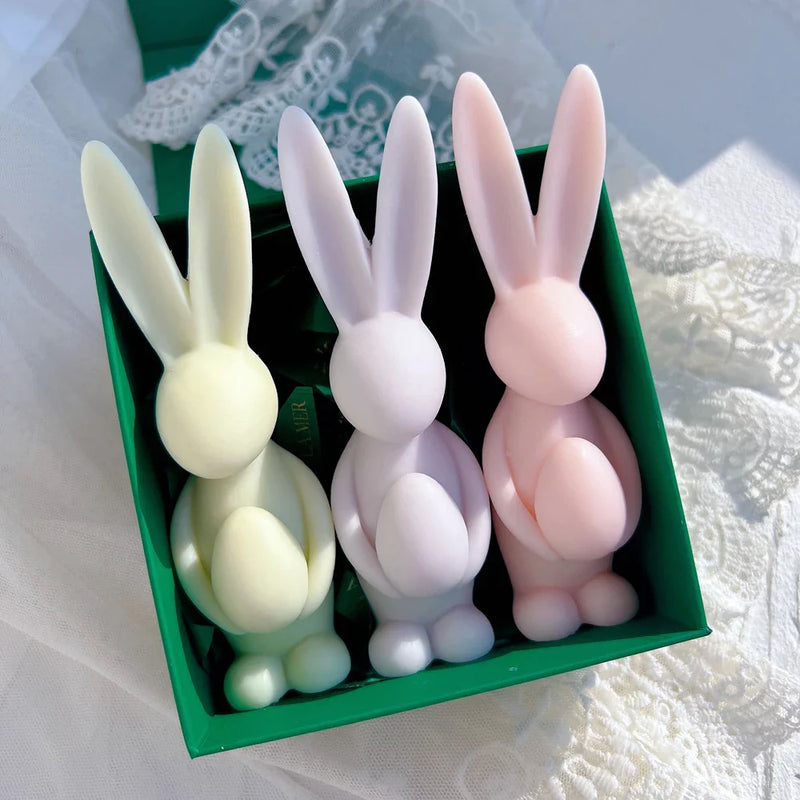 Lop Rabbit Candle Molds