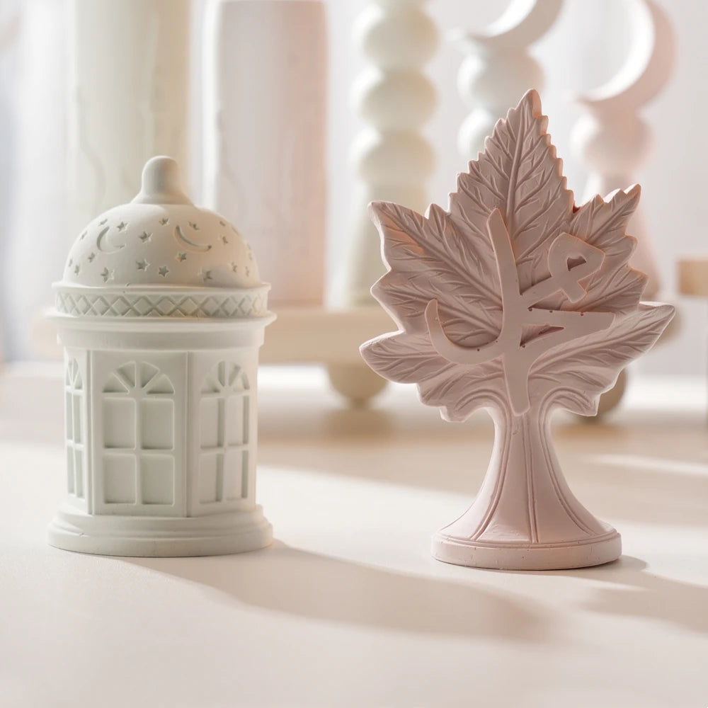 Islamic Ramadan Decor Silicone Candle Mold